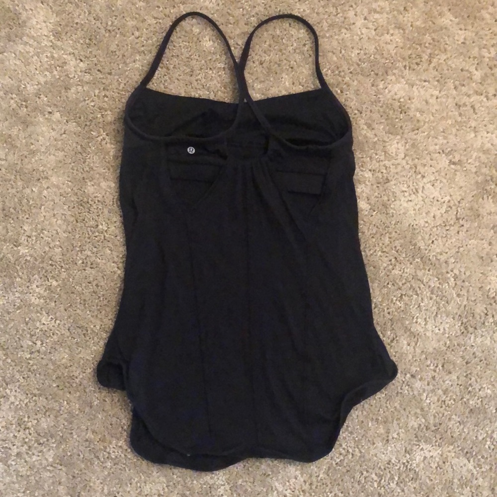Lululemon tank with bra